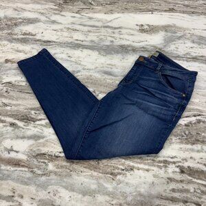 Democracy Freedom Ankle Skimmer Dark Wash Size 10